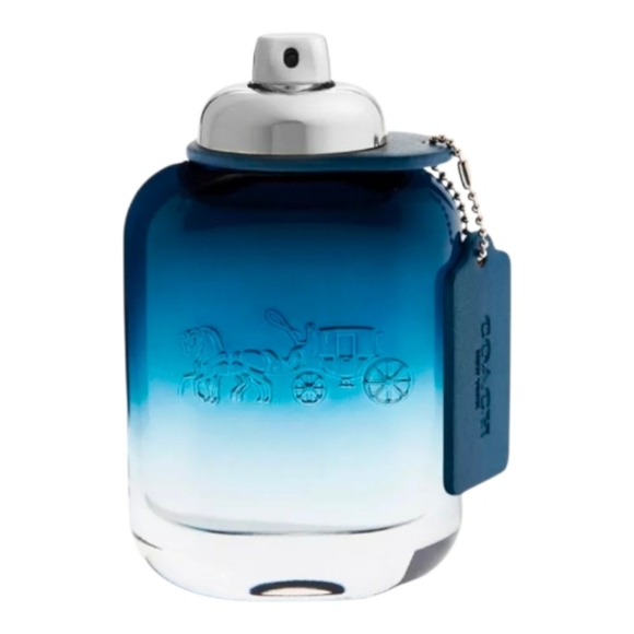 Coach Blue Eau De Toilette 2 Fl Oz Bottle Full Size New And Sealed Package Mens - Picture 3 of 10